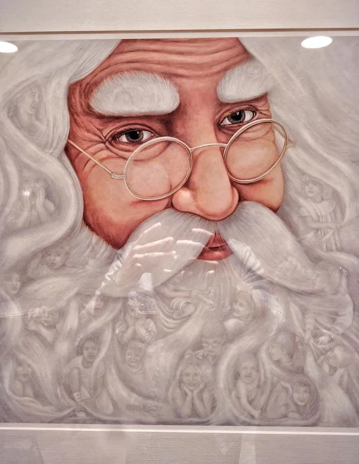 Santa's Beard Grows With The Souls Of Children