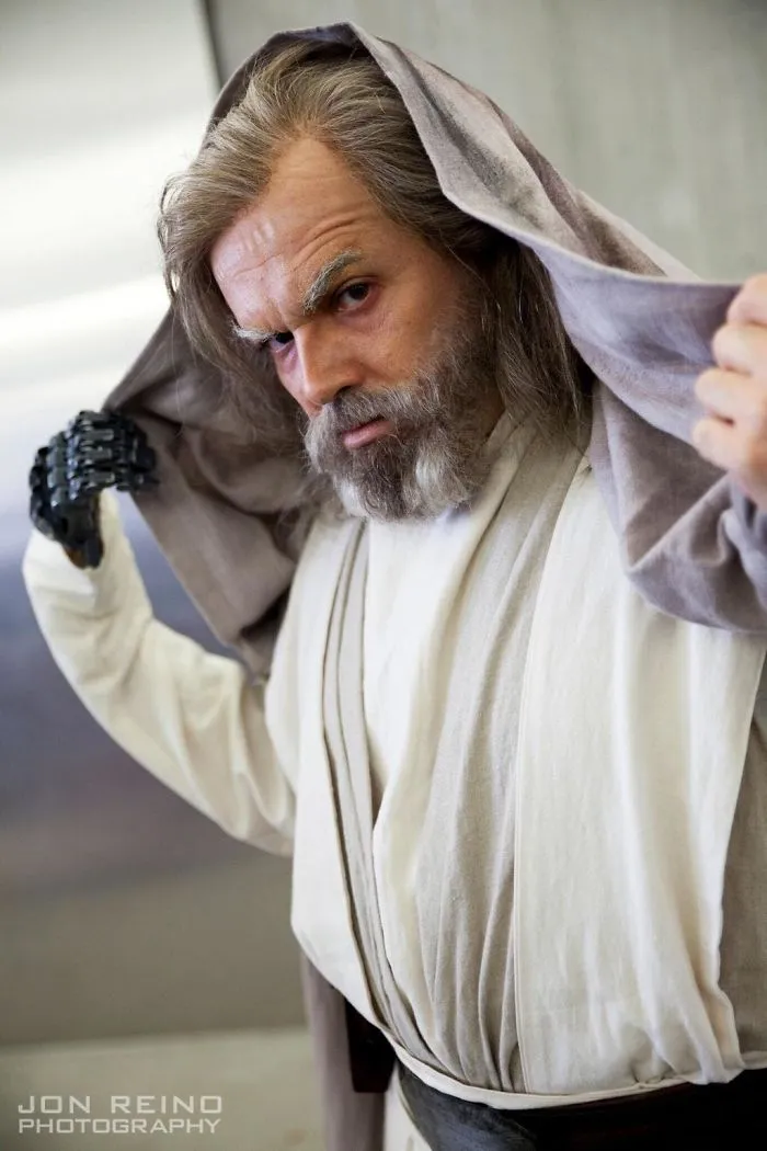 Cosplay de Luke Skywalker para la Comic Con de Nueva York