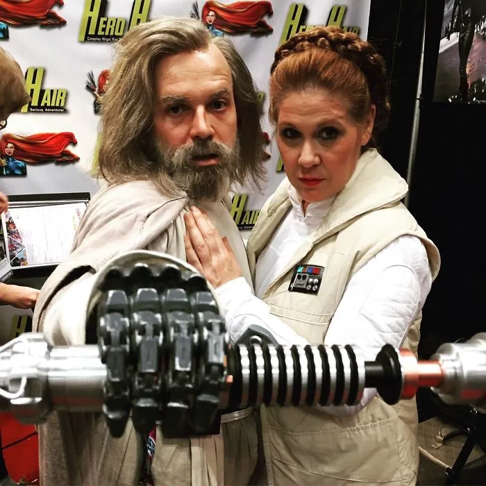 Cosplay de Luke y Leia