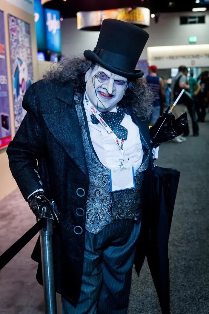 Cosplay de Oswald Cobblepot, el Pingüino