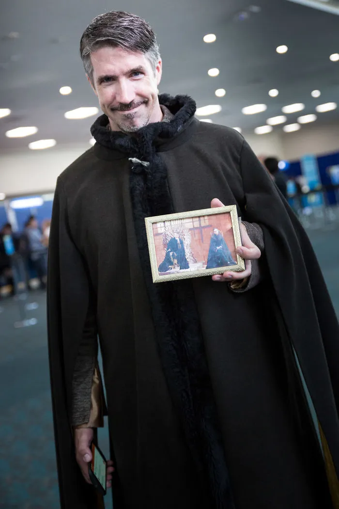 Cosplay de Petyr Baelish en la Comic Con de San Diego