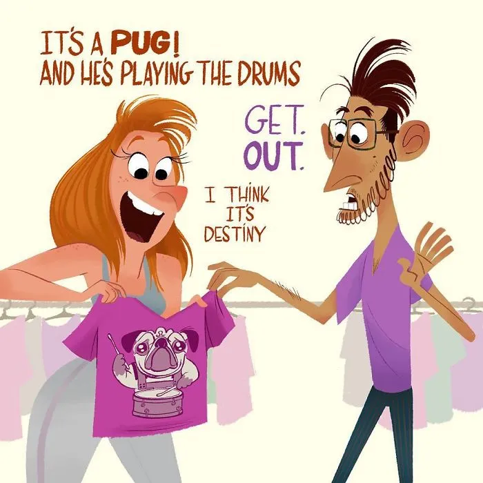 I Often Overhear People Say Funny Things, So I Started Illustrating Them