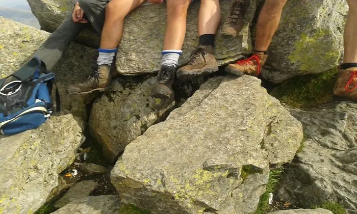 A Stranger Offered To Take A Photo Of Us On The Summit Of Tryfan. Good Work Sir!