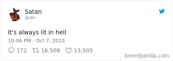 Turns Out Satan Has A Twitter Account, And It’s Hilarious As Hell