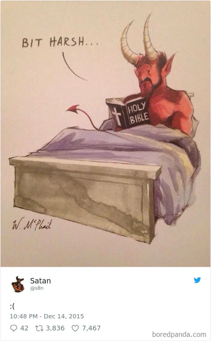Turns Out Satan Has A Twitter Account, And It’s Hilarious As Hell