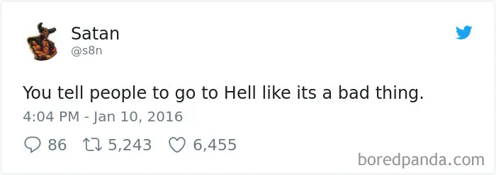 Turns Out Satan Has A Twitter Account, And It’s Hilarious As Hell