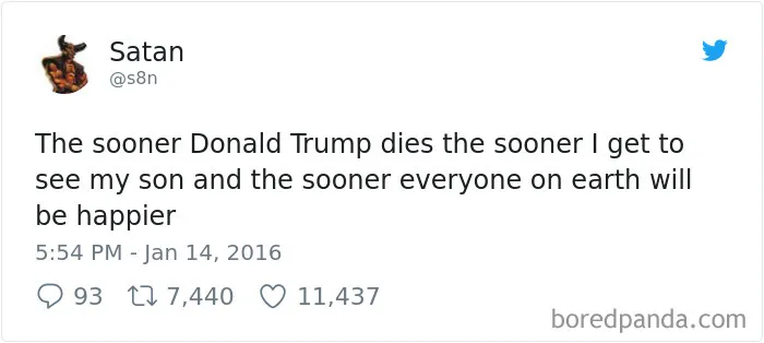 Turns Out Satan Has A Twitter Account, And It’s Hilarious As Hell