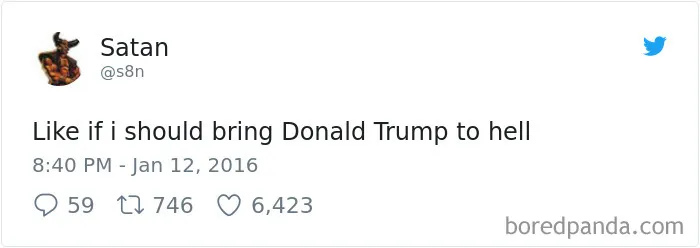 Turns Out Satan Has A Twitter Account, And It’s Hilarious As Hell
