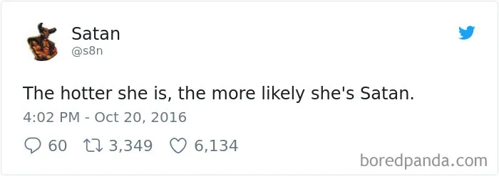 Turns Out Satan Has A Twitter Account, And It’s Hilarious As Hell