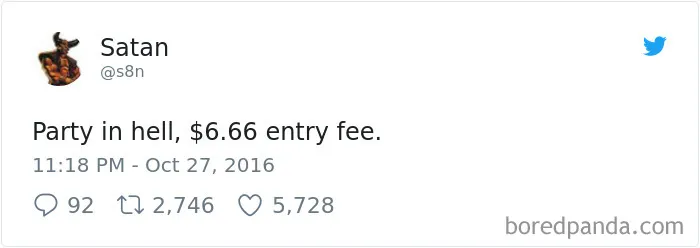 Turns Out Satan Has A Twitter Account, And It’s Hilarious As Hell