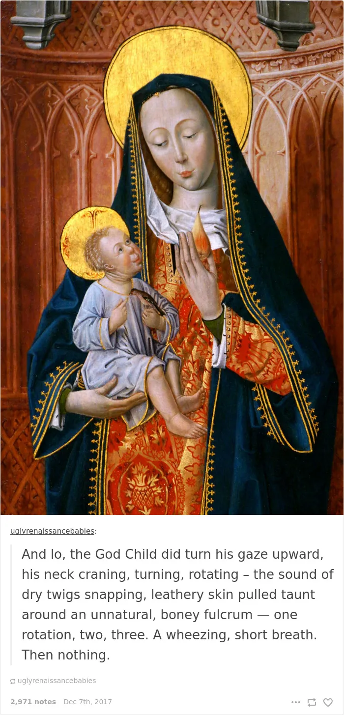 This Tumblr Dedicated To Ugly Babies In Renaissance Paintings Is The Funniest Thing You'll See All Day