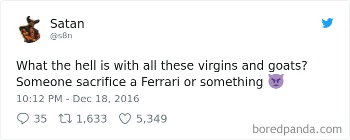 Turns Out Satan Has A Twitter Account, And It’s Hilarious As Hell