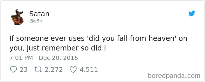 Turns Out Satan Has A Twitter Account, And It’s Hilarious As Hell