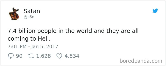 Turns Out Satan Has A Twitter Account, And It’s Hilarious As Hell