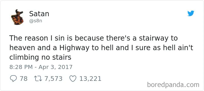 Turns Out Satan Has A Twitter Account, And It’s Hilarious As Hell