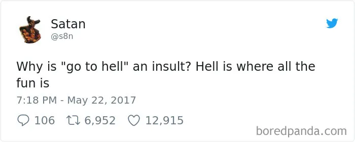 Turns Out Satan Has A Twitter Account, And It’s Hilarious As Hell