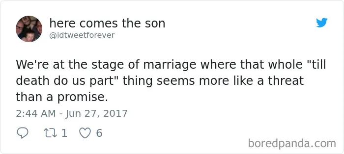 303 Funniest Tweets About Marriage Of 2017