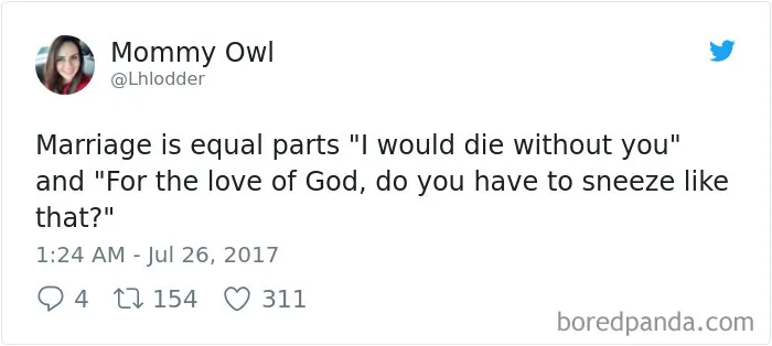 303 Funniest Tweets About Marriage Of 2017