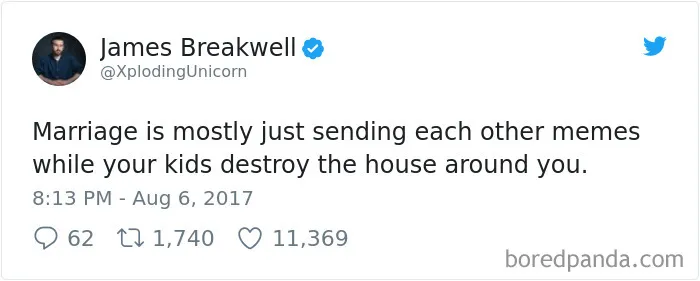 303 Funniest Tweets About Marriage Of 2017
