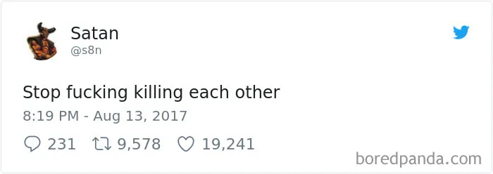 Turns Out Satan Has A Twitter Account, And It’s Hilarious As Hell