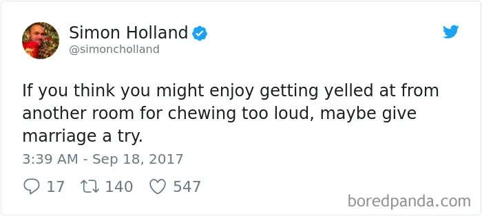 303 Funniest Tweets About Marriage Of 2017