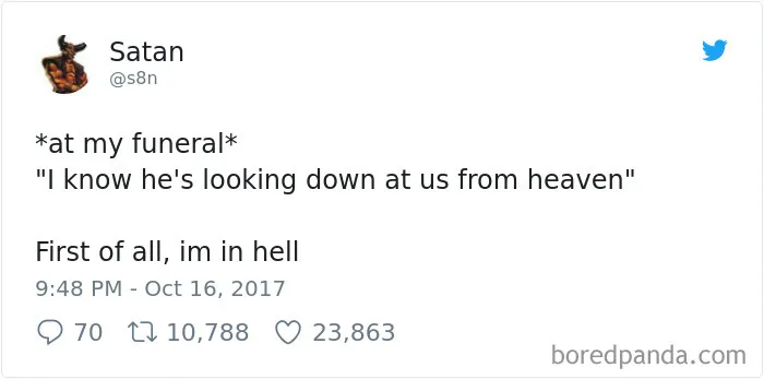 Turns Out Satan Has A Twitter Account, And It’s Hilarious As Hell