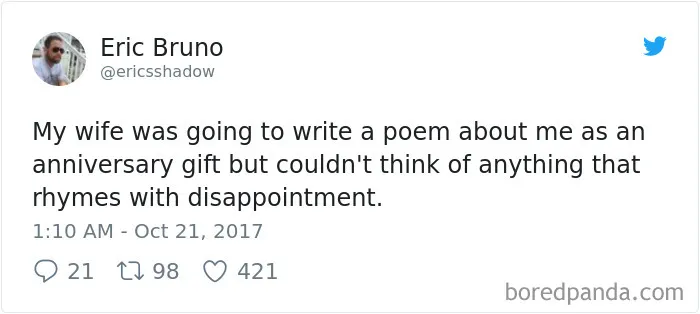 303 Funniest Tweets About Marriage Of 2017
