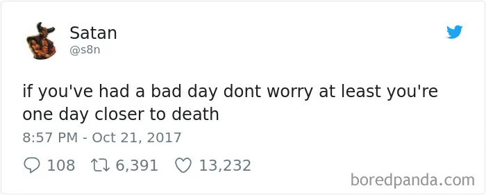 Turns Out Satan Has A Twitter Account, And It’s Hilarious As Hell