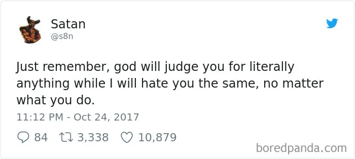Turns Out Satan Has A Twitter Account, And It’s Hilarious As Hell