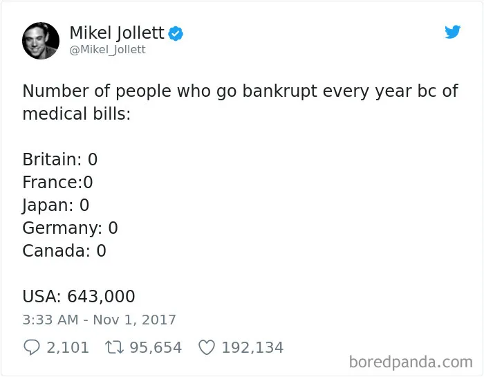 At Least We’re First In Something