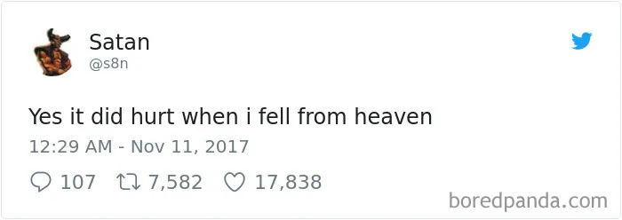 Turns Out Satan Has A Twitter Account, And It’s Hilarious As Hell