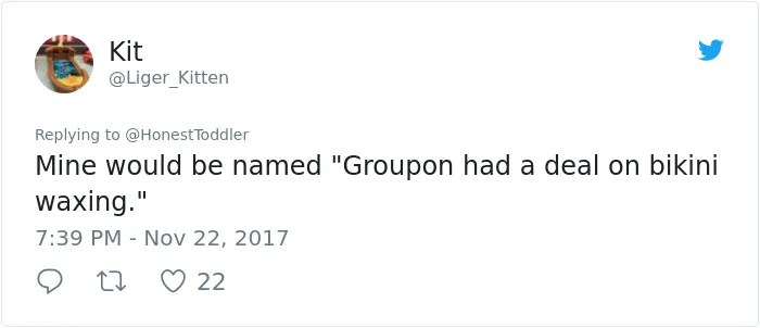 Brutally Honest Parents Share What Would Happen If They Named Kids After The Reason They Had Them, And It's Hilarious