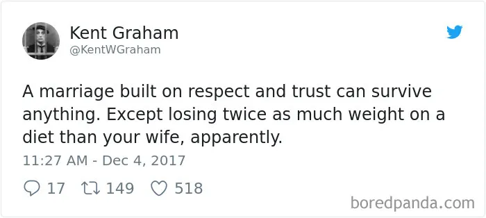 303 Funniest Tweets About Marriage Of 2017