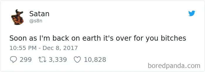 Turns Out Satan Has A Twitter Account, And It’s Hilarious As Hell
