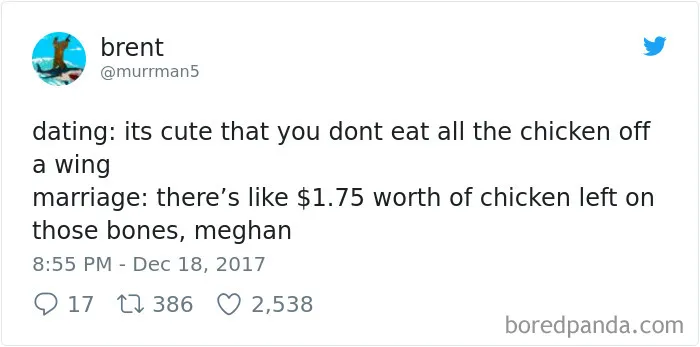 303 Funniest Tweets About Marriage Of 2017