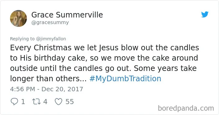 Jimmy Fallon Asked People To Share Their Dumb Holiday Traditions, And The Responses Are Hilariously Entertaining
