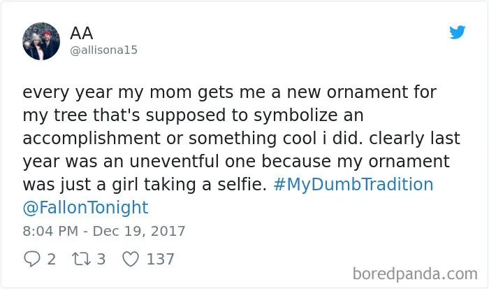 Jimmy Fallon Asked People To Share Their Dumb Holiday Traditions, And The Responses Are Hilariously Entertaining
