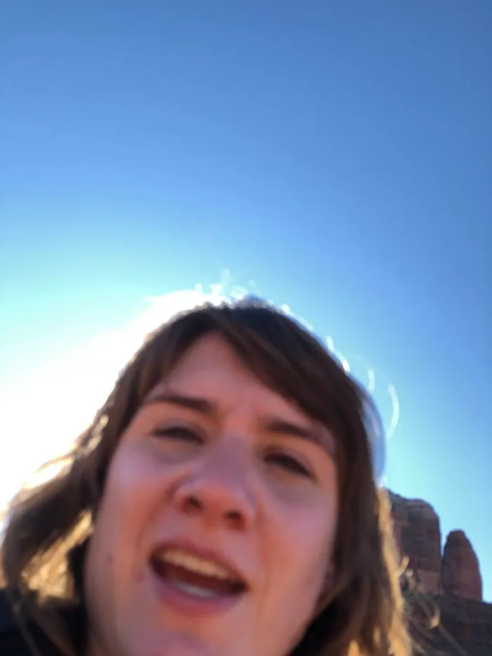 Tras escalar Cathedral Rock, alguien me hizo esta foto. La recordaré siempre