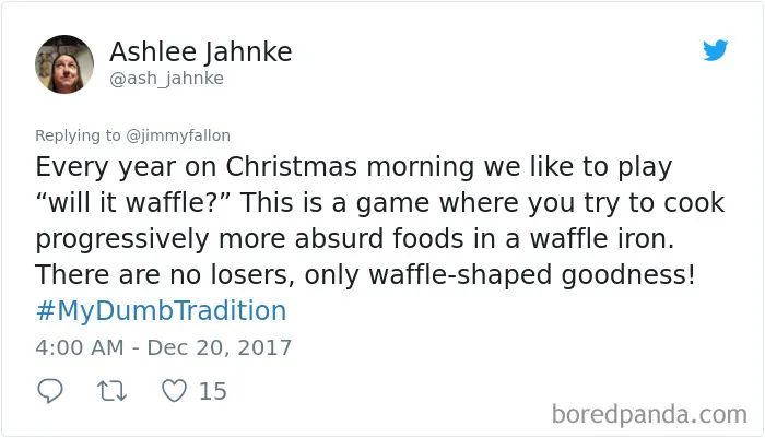 Jimmy Fallon Asked People To Share Their Dumb Holiday Traditions, And The Responses Are Hilariously Entertaining