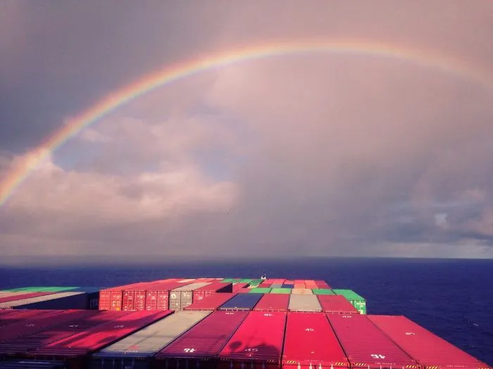 Passed Through A Rainbow.