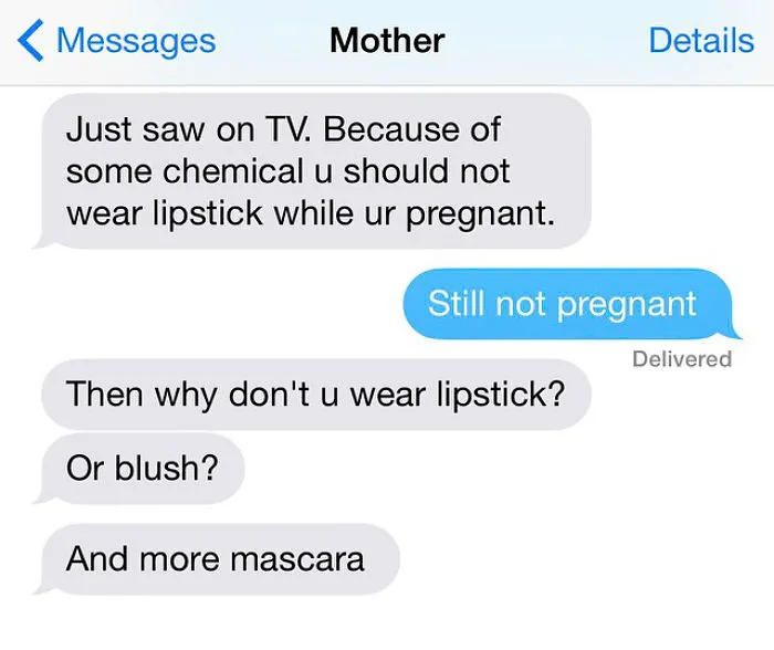 Daughter Posts Brutally Honest Texts That She Receives From Her Crazy Jewish Mother, And It's Hilarious