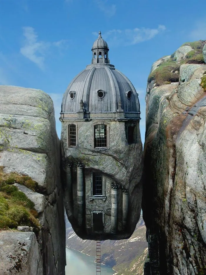 Artists Build Houses In Photoshop Using Everyday Objects And We Wouldn't Mind Living In Some Of Them
