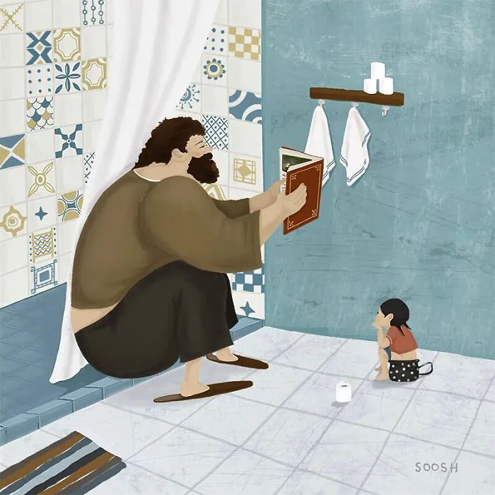 Reading During Potty Time