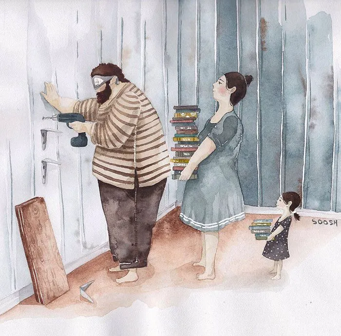 Making His Girls Happy