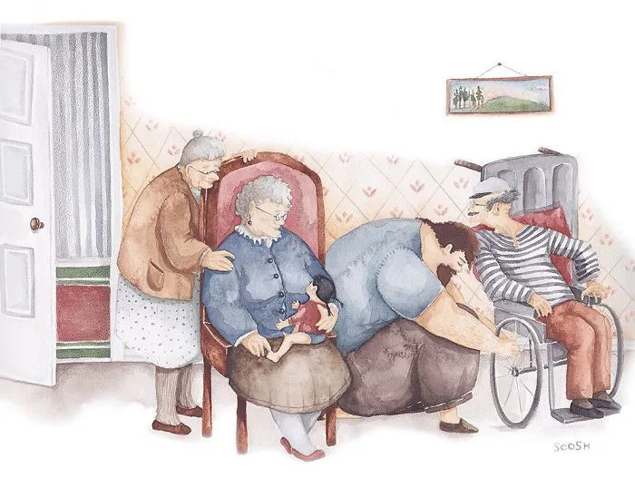 Visiting A Senior Home