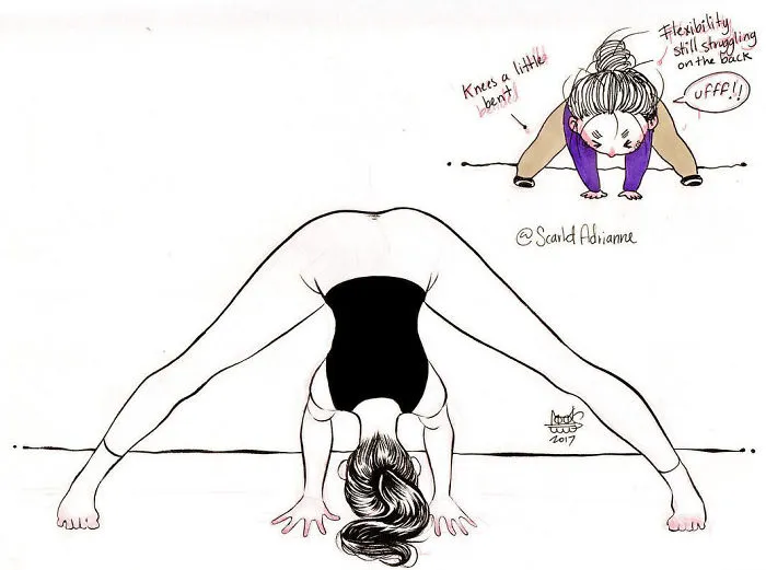 Wide-Legged Forward Fold