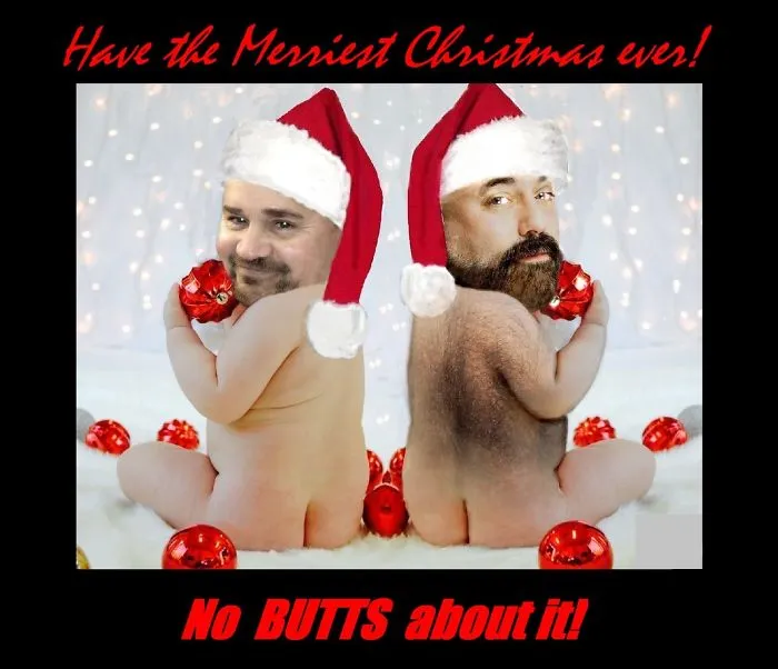 Cheekiest Christmas Card Ever!