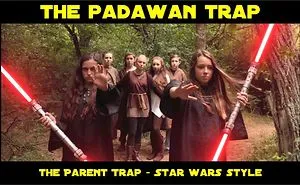 The Padawan Trap - Star Wars Fan Film Disney Style Parody Between 'The Parent Trap' And 'Star Wars'