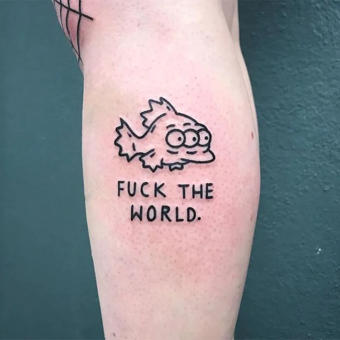 These Irreverent Tattoos From The German Tattoo Artist Will Catch Your Eye