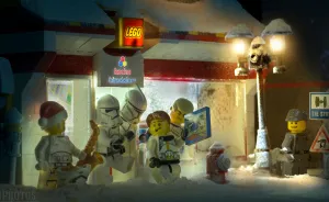 Merry Force Be With You! I Couldn't Wait To The Premiere So I Created Xmas Themed Lego Star Wars Photos